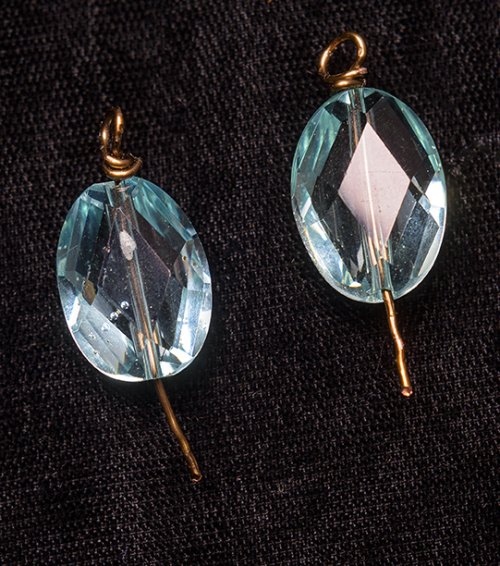 Nancy Chase's Double Drop Necklace - , Contemporary Wire Jewelry, Loops, Wire Loop, Wrapped Wire Loop, make wrapped loop bead links